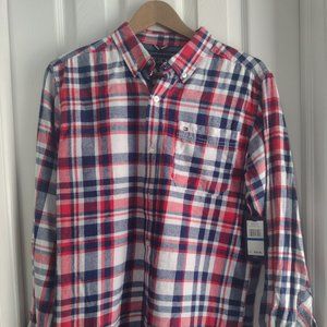 Kid's Tommy Hilfiger Button Down Long Sleeve Shirt Youth XL